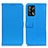 Oppo F19s用手帳型 レザーケース スタンド カバー D09Y Oppo ブルー