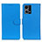 Oppo F21 Pro 4G用手帳型 レザーケース スタンド カバー A03D Oppo ブルー