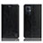 Oppo F21 Pro 5G用手帳型 レザーケース スタンド カバー H04P Oppo ブラック