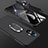Oppo F21 Pro 5G用ハードケース プラスチック 質感もマット アンド指輪 マグネット式 GK1 Oppo ブラック