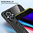 Oppo F21 Pro 5G用ハイブリットバンパーケース プラスチック 鏡面 虹 グラデーション 勾配色 カバー LS2 Oppo 