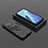 Oppo F21s Pro 4G用ハイブリットバンパーケース プラスチック アンド指輪 マグネット式 S02 Oppo ブラック