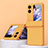 Oppo Find N2 Flip 5G用ハードケース プラスチック 質感もマット 前面と背面 360度 フルカバー ZL6 Oppo オレンジ