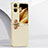 Oppo Find N2 Flip 5G用ケース 高級感 手触り良いレザー柄 QK2 Oppo ゴールド