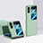 Oppo Find N2 Flip 5G用ハードケース プラスチック 質感もマット 前面と背面 360度 フルカバー BH2 Oppo ライトグリーン