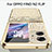 Oppo Find N2 Flip 5G用ハードケース プラスチック 質感もマット 前面と背面 360度 フルカバー ZL4 Oppo 