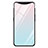 Oppo Find X Super Flash Edition用ハイブリットバンパーケース プラスチック 鏡面 虹 グラデーション 勾配色 カバー H01 Oppo シアン