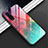Oppo Find X2用ハイブリットバンパーケース プラスチック 鏡面 虹 グラデーション 勾配色 カバー H02 Oppo 