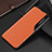 Oppo Find X5 5G用手帳型 レザーケース スタンド カバー L03 Oppo オレンジ