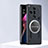 Oppo Find X7 Ultra 5G用ハードケース プラスチック 質感もマット フレームレス カバー Mag-Safe 磁気 Magnetic S01 Oppo ブラック