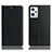 Oppo K10X 5G用手帳型 レザーケース スタンド カバー H02P Oppo ブラック