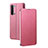 Oppo K7 5G用手帳型 レザーケース スタンド カバー L01 Oppo ピンク