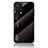 Oppo K9 5G用ハイブリットバンパーケース プラスチック 鏡面 虹 グラデーション 勾配色 カバー LS1 Oppo ブラック