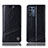 Oppo K9S 5G用手帳型 レザーケース スタンド カバー H09P Oppo ブラック