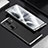 Oppo Reno11 Pro 5G用360度 フルカバー ケース 高級感 手触り良い アルミメタル 製の金属製 Oppo シルバー・ブラック