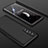 Oppo Reno3 Pro用ハードケース プラスチック 質感もマット 前面と背面 360度 フルカバー P01 Oppo ブラック