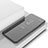 Oppo Reno4 Z 5G用手帳型 レザーケース スタンド 鏡面 カバー Oppo ブラック