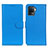 Oppo Reno5 F用手帳型 レザーケース スタンド カバー A03D Oppo ブルー
