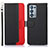Oppo Reno6 Pro 5G用手帳型 レザーケース スタンド カバー A09D Oppo ブラック