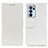 Oppo Reno6 Pro 5G India用手帳型 レザーケース スタンド カバー M08L Oppo ホワイト
