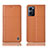 Oppo Reno7 5G用手帳型 レザーケース スタンド カバー H11P Oppo オレンジ