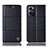 Oppo Reno7 5G用手帳型 レザーケース スタンド カバー H11P Oppo ブラック