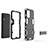 Realme 8 5G用ハイブリットバンパーケース スタンド プラスチック 兼シリコーン カバー KC1 Realme 