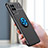 Realme 8 5G用極薄ソフトケース シリコンケース 耐衝撃 全面保護 アンド指輪 マグネット式 バンパー SD1 Realme 