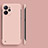 Realme 9i 5G用ハードケース プラスチック 質感もマット フレームレス カバー Realme ピンク