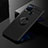 Realme C15用極薄ソフトケース シリコンケース 耐衝撃 全面保護 アンド指輪 バンパー Realme 
