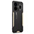 Realme GT Neo6 5G用ケース 高級感 手触り良い アルミメタル 製の金属製 兼シリコン カバー PB2 Realme ゴールド