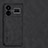Realme GT Neo6 5G用ケース 高級感 手触り良いレザー柄 S01 Realme ブラック