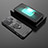 Realme GT Neo6 5G用ハイブリットバンパーケース プラスチック アンド指輪 マグネット式 Realme ブラック