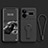 Realme GT Neo6 5G用極薄ソフトケース シリコンケース 耐衝撃 全面保護 スタンド バンパー Realme ブラック