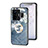 Realme GT Neo6 5G用ハイブリットバンパーケース プラスチック 鏡面 花 カバー S01 Realme 