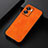 Realme Narzo 50 5G用ケース 高級感 手触り良いレザー柄 B06H Realme オレンジ