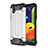 Samsung Galaxy A01 Core用ハイブリットバンパーケース プラスチック 兼シリコーン カバー サムスン 