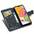 Samsung Galaxy A01 SM-A015用手帳型 レザーケース スタンド バタフライ 蝶 カバー サムスン 