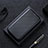 Samsung Galaxy A02用手帳型 レザーケース スタンド カバー L02Z サムスン ブラック