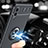 Samsung Galaxy A02用極薄ソフトケース シリコンケース 耐衝撃 全面保護 アンド指輪 マグネット式 バンパー JM1 サムスン 