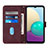 Samsung Galaxy A02用手帳型 レザーケース スタンド カバー Y03B サムスン 