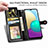 Samsung Galaxy A02用手帳型 レザーケース スタンド カバー S05D サムスン 