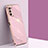 Samsung Galaxy A02s用極薄ソフトケース シリコンケース 耐衝撃 全面保護 XL1 サムスン ピンク