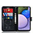 Samsung Galaxy A02s用手帳型 レザーケース スタンド パターン カバー JX1 サムスン 