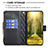 Samsung Galaxy A02s用手帳型 レザーケース スタンド カバー B12F サムスン 
