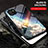 Samsung Galaxy A03用ハイブリットバンパーケース プラスチック パターン 鏡面 カバー LS1 サムスン 