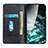 Samsung Galaxy A03 Core用手帳型 レザーケース スタンド カバー N01P サムスン 