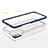 Samsung Galaxy A03s用ハイブリットバンパーケース クリア透明 プラスチック 鏡面 カバー MQ1 サムスン 