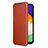 Samsung Galaxy A04s用手帳型 レザーケース スタンド カバー L09Z サムスン ブラウン
