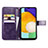 Samsung Galaxy A04s用手帳型 レザーケース スタンド 花 カバー サムスン 